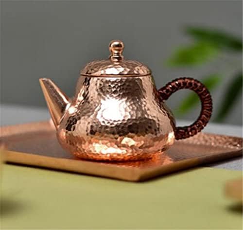 КУТДЫК 200 мл малък меден чайник ретро въздушен чайник, ръчна изработка меден чайник с дръжка игра на пот чаен комплект