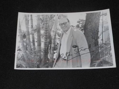 Автор на фантастика и ужасите на Питър Штрауб Подписа Автограф размер 6x4 Винтажное Снимка JB5