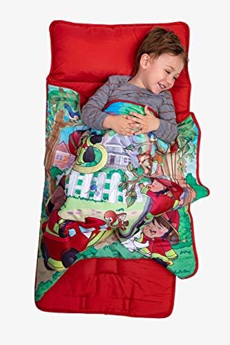 Baby Тити - Подложка за съня на бебето с подвижни възглавници - Дръжка за носене с цип на велкро, конструкция във формата на свертка, Мек микрофибър за предучилищна, дн?