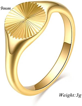 Позлатени высокополированные Годежни пръстени от Неръждаема Стомана штабелируемые за жени ins jewelry gift