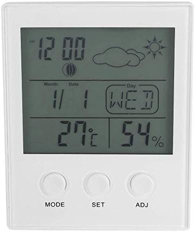 JAHH Стаен Термометър Дигитален Термометър-Влагомер, на Голям Екран с Измерителем температура и Влажност на въздуха, машина