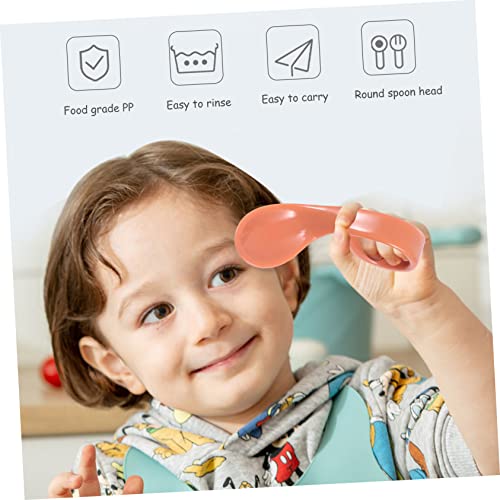 Toyvian 1 Комплект, Комплект вилици и лъжици, Прибори за хранене за деца, Детска Трапезария и посуда, Детски Костюм, Детски