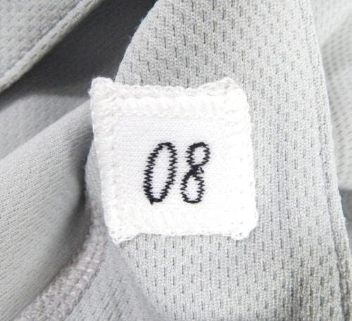 2008 Филаделфия Филис Серхио Эскалона 46 Използвана в играта Сива Риза 48 DP44182 - Използваните В играта тениски MLB