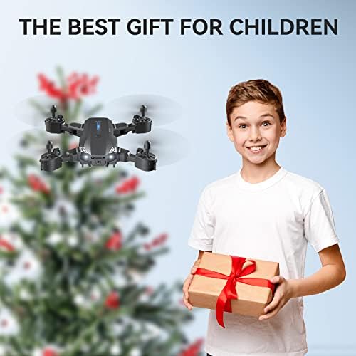 Мини-Дрон Hilldow за деца и възрастни с камера 1080P HD, сгъваема FPV-системи за Видео в реално Време RC Wi-Fi Квадрокоптер безпилотни летателни