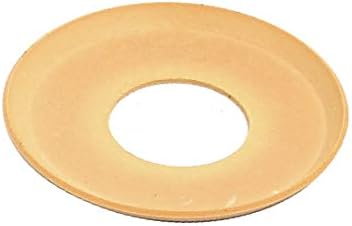 X-DREE 26mmx10mmx0,5mm компресия дреха поршневое пръстен въздушен компресор Жълт цвят (26mmx10mmx0,5mm Compressor de Aire Anillo de Pistón de Compresión Amarillo