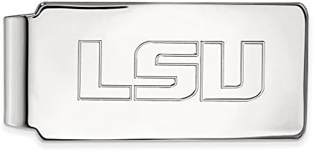 Скоба за пари LSU (Бяло злато 14 карата)