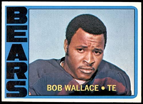 1972 Topps 320 Боб Уолъс Чикаго Беарз (Футболна карта) EX/MT+ Мечета Тексас Ел Пасо