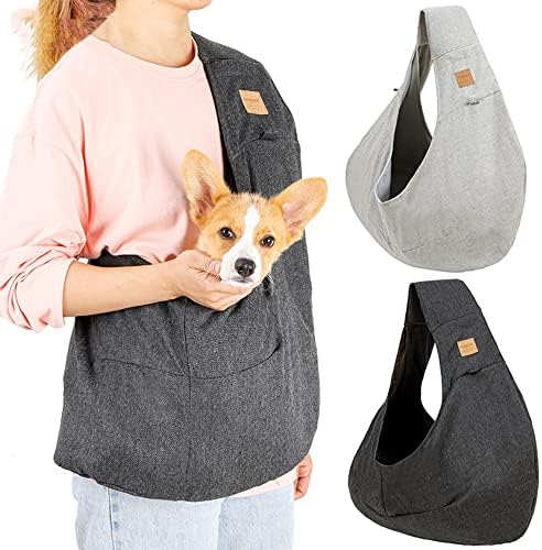 Junbec-Переноска за домашни кучета, Окото, без ръце, Модерен Материал, Нагрудная чанта за домашни любимци, Защищающая от бягство