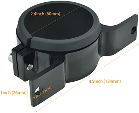 Arenbel 60 мм, Сплав Помпа Скоба за Закрепване на Автомобилния Външен Горивен Филтър Скоба Притежателя Влакчета, Подходящи за BOSCH