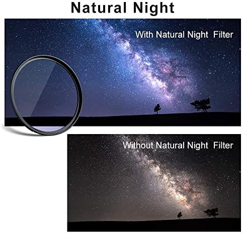 Концепцията MOUDOAUER Alloy Натурален Нощен Филтър Небето Астрономически Филтър за Намаляване на Светлинното замърсяване за