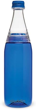 Бутилка за вода Аладин Открито Twist & Go, Синя, 0,6 л