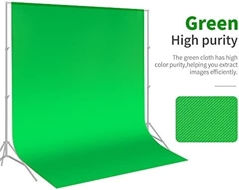 NEEWER 6x9 фута / 1,8x2,8 м Фотостудический Сгъваем фон чист полиестер за снимки, видео и телевизия (само фон) - Зелен