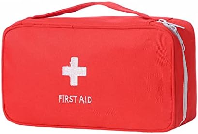 Nirelief Мини Чанта за Комплект за Първа Помощ Празни Чанти за Първа Помощ Празна Кутия за Първа Помощ Празен Пътен Органайзер За Хапчета