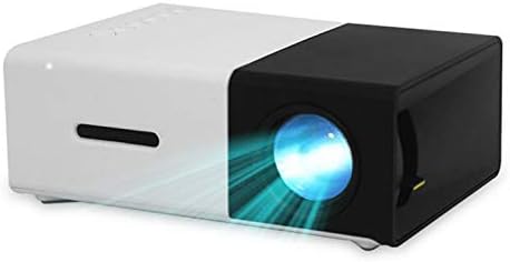 Мини Проектор, Преносим Вътрешен/Външен led проектори за 1080P домашно кино кино машини с поддръжка на HDMI, AV, USB-вход