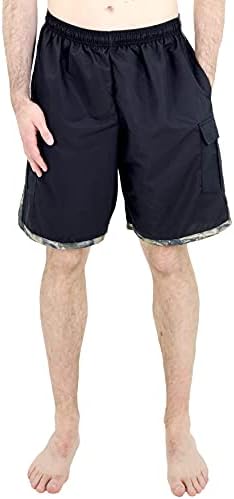 Мъжки къси Панталони-карго за плуване Мъхест Oak Board Shorts