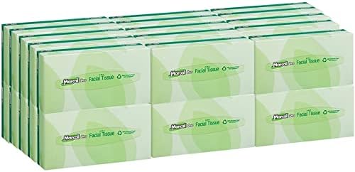 Marcal® Pro 2-Слойна кърпички за лице, Рециклирани, Бели, В кутия 100 броя, по 30 кутии В опаковка