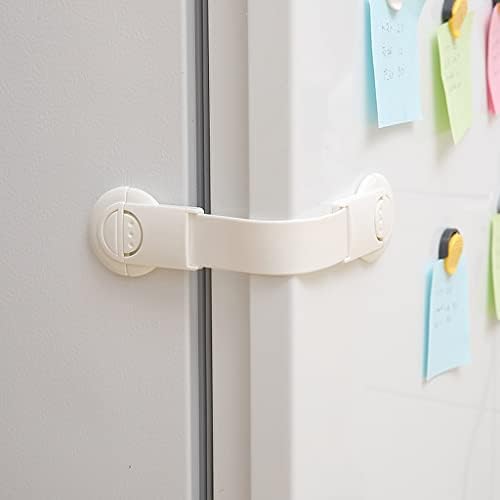 Брави за шкафове HXR х 2-компонент Заключване За защита от деца, Противооткрытый Заключване за сигурност на Вратата на Хладилника,