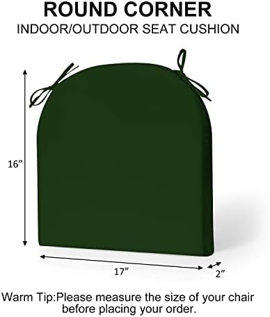 Възглавници за улични столове LOVTEX 17 x 16x 2 в опаковка от 4 броя, Възглавници вътрешен двор за Градинска мебел, Водоустойчив