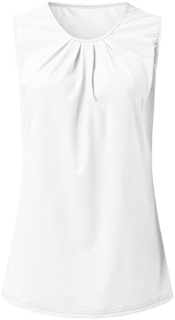 Лятна Есенна Блуза, Тениска за момичета 2023, Модни Дрехи Без Ръкави, с кръгло деколте, Памук Случайни Топ Свободно Намаляване G9 G9