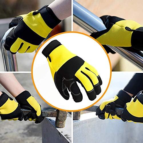 Нови предпазни Работни ръкавици, Издръжливи, Леки, Подходящи за работа с доставка до дома в двора