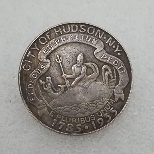 QINGFENG Старинни Занаяти Американски 1785-1935 Месинг със сребърно покритие Състарени Сребърни Долара Сребърни Долара Външна търговия 1935