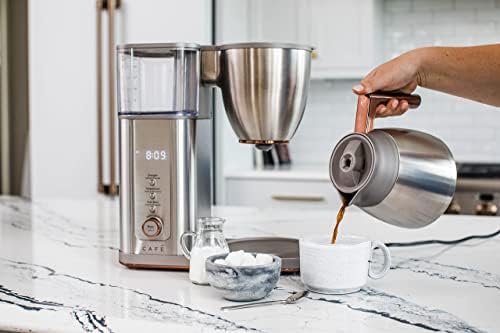 Кафемашина за приготвяне на капково кафе за кафе | Термографин с изолация за 10 чаши | Технология за гласово управление на