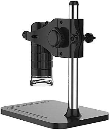ygqzm Професионален ръчен USB Цифров микроскоп 500X 2MP Електронен Ендоскоп Регулируема 8 led Лупа Камера със стойка (Цвят: D, размер: