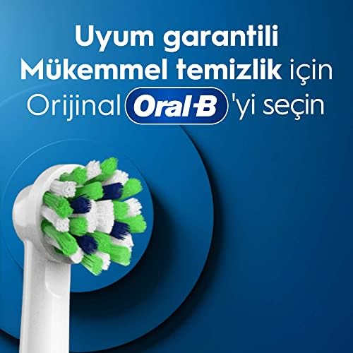 Глава за четка за зъби Oral-B CrossAction с технологията CleanMaximiser, Опаковка от 6 броя, 33 г