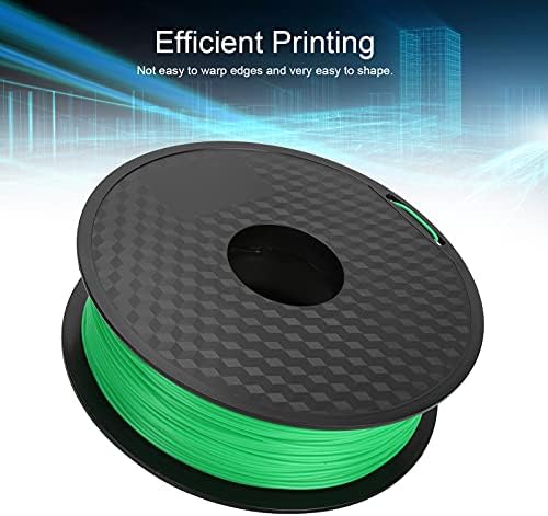 Конци за 3D-принтер, PLA-конец 1,75 мм, Материал за 3D печат на 340 м/1115,5 метра, Комплект Аксесоари за замяна, който е Съвместим с 3D-принтер/дръжка (зелен)