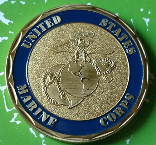 Корпуса на морската пехота на 1-ва Дивизия на морската пехота, Военна Раскрашенная Художествена Монета на Повикване