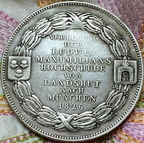 1826 Германската Монета, Покрита Мед, Сребро Каменни монети, Колекция Занаяти, Възпоменателна Монета от колекция Монети