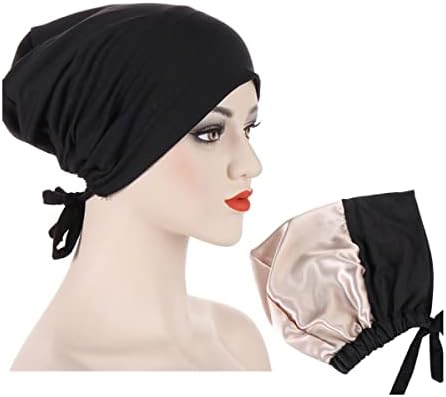 Лъки staryuan® 3 опаковки Мека мюсюлманска Шапка на Тюрбана, Вътрешна Шапки-Hijabs, Шал-Капор, шапки от Рак