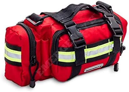 Колан набор от Elite Bags Rescue – Поясная чанта | Функционална и удобна | Луксозни чанти (Червен)