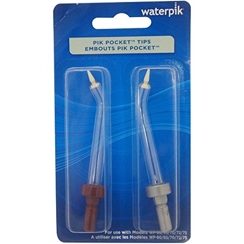 Джобни уши Waterpik Pik за модели WP-60/65/70/72/75, цвят и може да се различават [PP-70E] 2pk (опаковка от 3 броя)