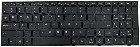 Замяна клавиатура за лаптоп с подредбата на САЩ за Lenovo Ideapad 110-15ISK 110-17acl 110-17IKB 5N20L25881 TEC23 5N20L25925 5N20L25885 5N20L25884 Черна Рамка