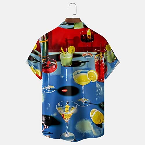 2023 Нова Риза с къси ръкави в Цветенце, Мъжка Лятна Плажна Риза В Отпуснато Разговорния Стил, Дамски Блузи Летни
