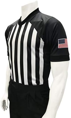 Smitty | USA216 | Одобрен на NCAA Мъжки Баскетболен риза с къс ръкав Peer съдия | Произведено в САЩ | Избор на луксозни служител!