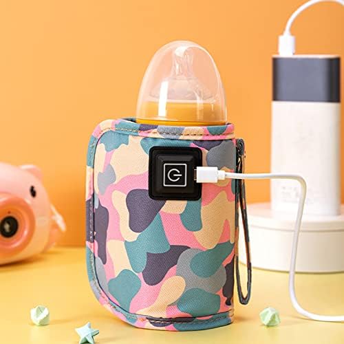 #94vx47 USB Универсална Самозалепваща Капак за бебешко Шише, Отопление Преносим Изолационен Чанта за Подгряване на мляко