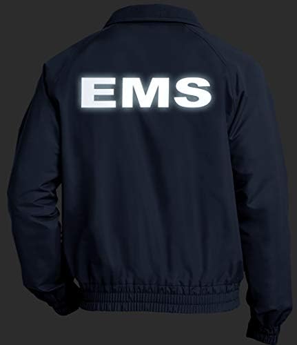 Икономична яке EMS със СВЕТЛООТРАЗИТЕЛЕН логото на руното лигавицата на Спешна медицинска помощ