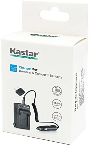 Комплект зарядно устройство Kastar за батерия Canon NB-10L, зарядно устройство CB-2LC и фотоапарати PowerShot SX40 HS, canon PowerShot
