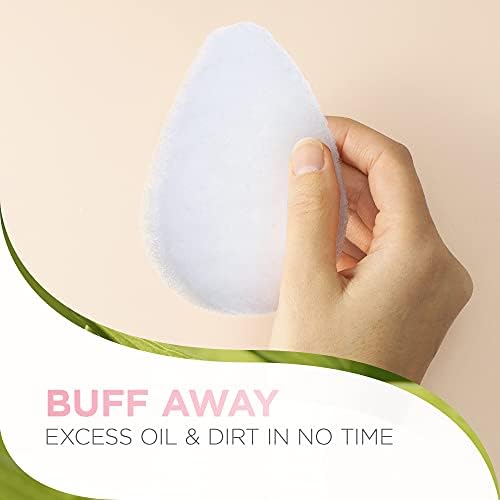 [10 x] Екологично Чисти гъба за лице Баба Puff за почистване и ексфолиране - Отшелушивающее средство за лице, произведени от рециклирани