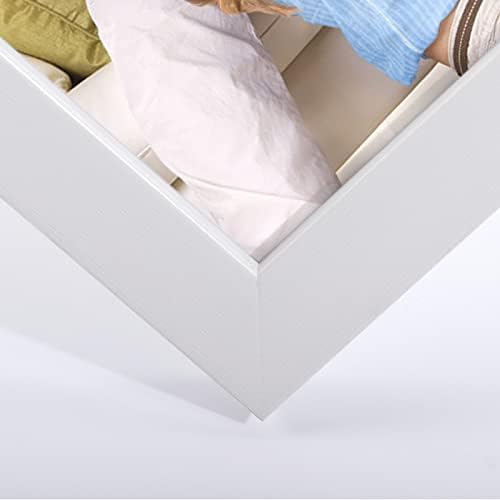 Giftgarden Бялата Рамка за снимки, 5x7, 7 Опаковки, Модерни Рамки от бяло дърво 5 до 7, за стенен или настолен дисплей