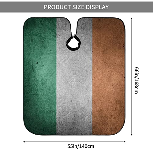 Ретро Знаме на Ирландия 3D Печат на Професионални Фризьорски салон Наметало За Подстригване Салонная Наметало Фризьорски Престилка