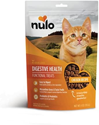 Функционални екстри Nulo за храносмилането Беззерновые с пробиотиком BC30 по рецепта на Пиле за котки и котенца на 4 грама