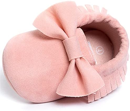 LIVEBOX / Мокасини с мека Подметка за бебета Момичета и Момчета от Премиум-клас С Пискюли, Нескользящая Обувки За деца
