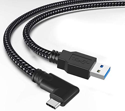Кабел DHH USB C с 16-метрова найлон оплеткой, съвместим с кабел Oculus Линк USB 3.2 Gen1 USB C-A, високоскоростен кабел за предаване на данни