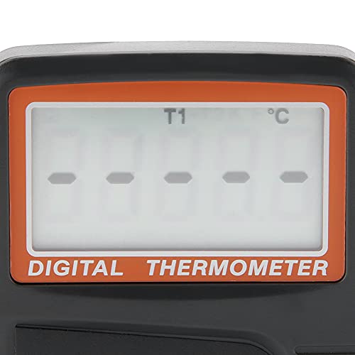 Цифрово Измерване на температура Двоен K Тип Цифров Термодвойка 6802II Измерване на температурата