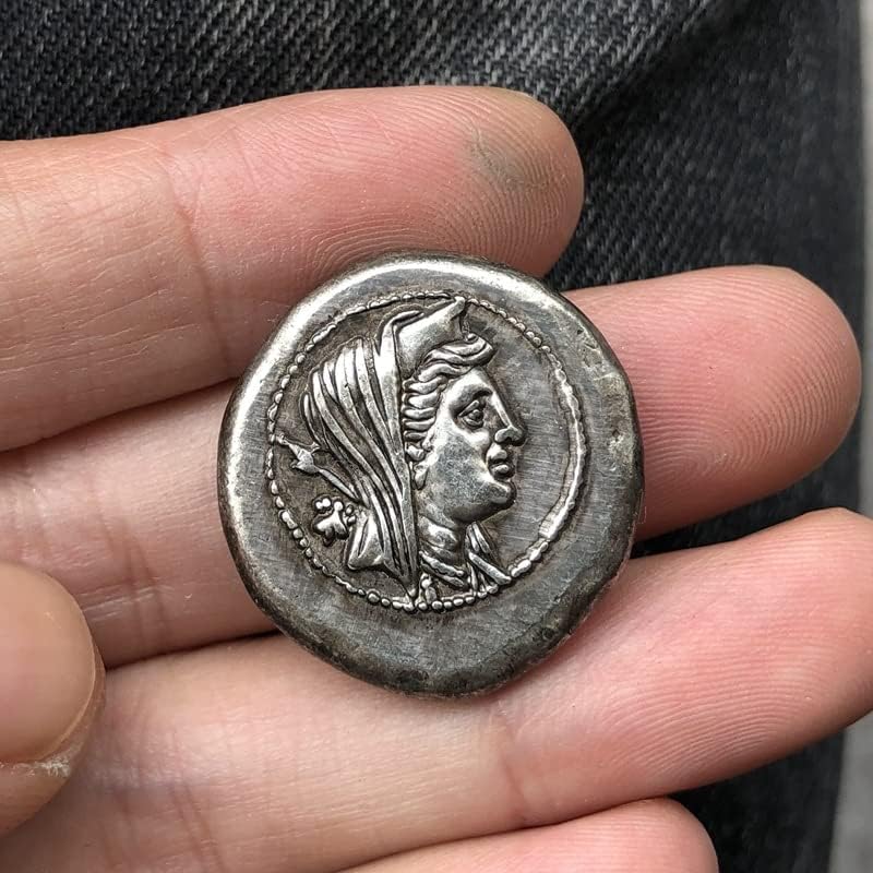 Гръцките Монети, Месинг Със Сребърно Покритие Старинни Занаяти Чуждестранни Възпоменателни Монети Неправилен Размер Тип 54