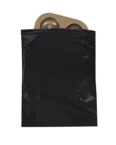 СКОРОСТНА САЩ BPB3635BK Отново закрываемые найлонови торбички, 2 мил., 8 x 10, черен (опаковка от по 1000 бройки)