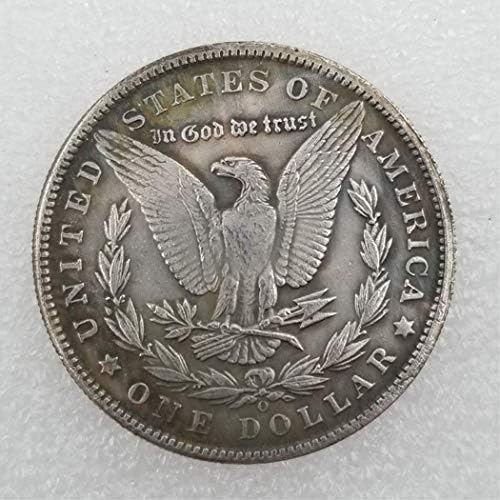 Kocreat Копие на 1900-Сребърна Монета с покритие във формата на долар Морган-Копие на Старата Оригинална Сувенирни Монети до Морган, Щастлива Монета, Монета, за Хоби
